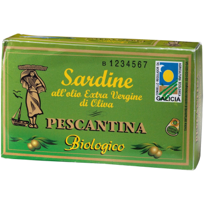 Sardine in olio extravergine d'oliva (120g)